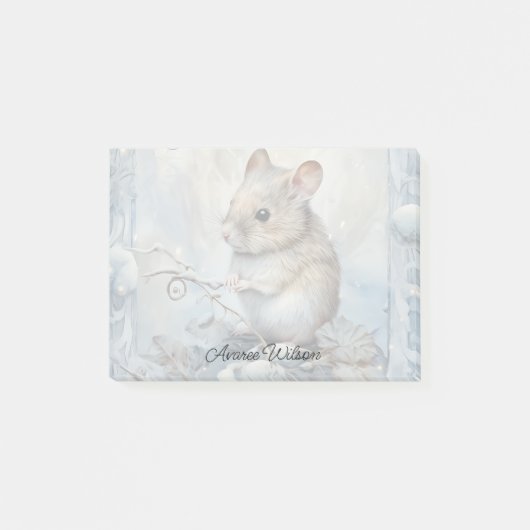 Veldmuis Post-it® Notes (Voorkant)