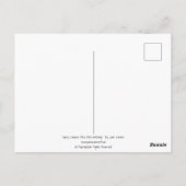 Veldmuis vogelobservatie vindt nestWaterverf kunst Briefkaart (Achterkant)