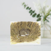 Veldmuisbriefkaart Briefkaart (Staand voorkant)