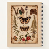 Veldnoten Natuur Journal Butterfly Notitieboek (Achterkant)