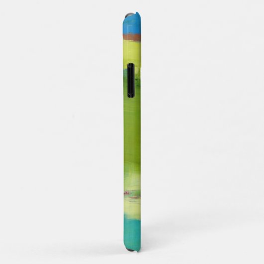 Veldnotities - Abstracte groene kunst Case-Mate iPhone Case (Achterkant/rechts)