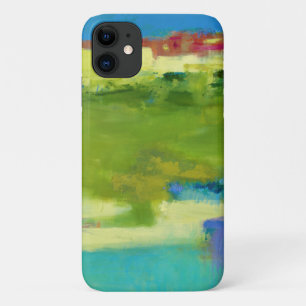 Veldnotities - Abstracte groene kunst Case-Mate iPhone Case