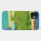 Veldnotities - Abstracte groene kunst Case-Mate iPhone Case (Achterkant (horizontaal))