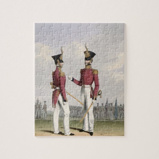 Veldofficieren van de Koninklijke Mariniers, bord  Legpuzzel (Verticaal)
