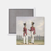 Veldofficieren van de Koninklijke Mariniers, bord Magneet (Voorkant / Achterkant)