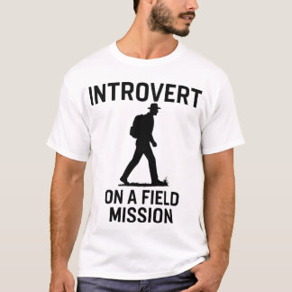 Veldonderzoek: sociaal gedistantieerd t-shirt