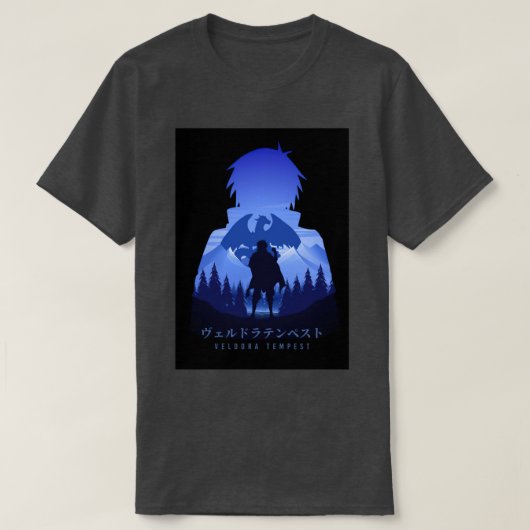 Veldora Tempest Tensura T-shirt (Design voorkant)