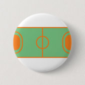 veldpictogram handbal ronde button 5,7 cm (Voorkant)