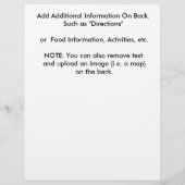 Veldradiodag Ham Radio Promotie Flyer (Achterkant)