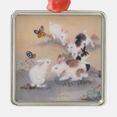 Veldreis Metalen Ornament (Voorkant)