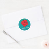 Veldreisstickers Ronde Sticker (Envelop)