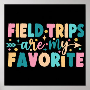 Veldreizen zijn mijn favoriet poster