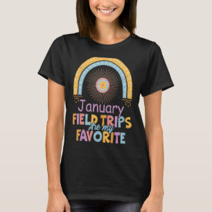 Veldreizen zijn mijn favoriete praktijkvak op scho t-shirt