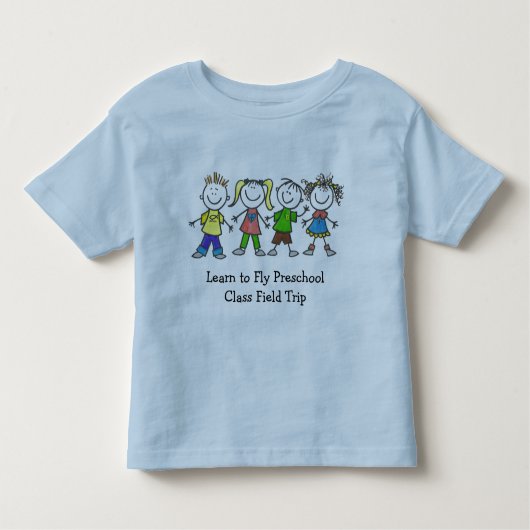 Veldritten voor klasse kinder shirts (Voorkant)