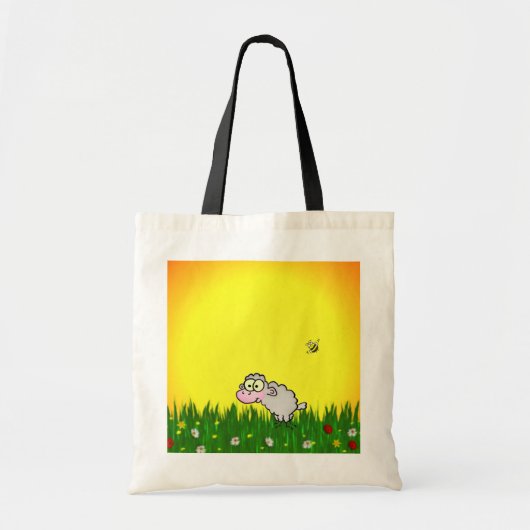 veldschaap tote bag (Voorkant)