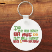 Veldsleutel afspelen sleutelhanger (Voorkant)