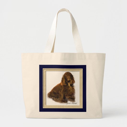 Veldspaniel Art — Tas voor cadeaus (Voorkant)