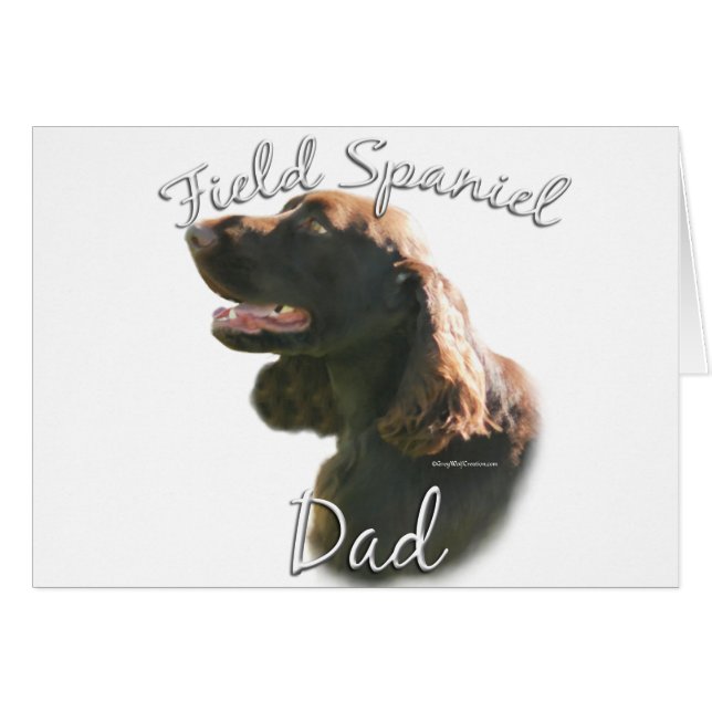 Veldspaniel Dad 2 (Voorkant Horizontaal)