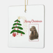 Veldspaniel Keramisch Ornament (Links)