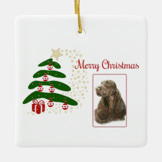Veldspaniel Keramisch Ornament