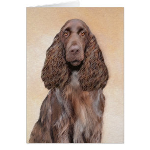Veldspaniel schilderen - Kute Original Dog Art