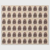 Veldspaniel schilderen - Kute Original Dog Art Cadeaupapier (Vlak)
