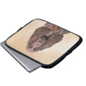 Veldspaniel schilderen - Kute Original Dog Art Laptop Sleeve (Voorkant onderkant)