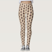 Veldspaniel schilderen - Kute Original Dog Art Leggings (Voorkant)