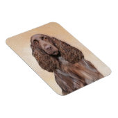 Veldspaniel schilderen - Kute Original Dog Art Magneet (Rechterzijde)