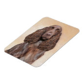 Veldspaniel schilderen - Kute Original Dog Art Magneet (Linkerzijde)