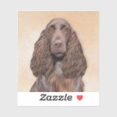 Veldspaniel schilderen - Kute Original Dog Art Sticker (Vel)