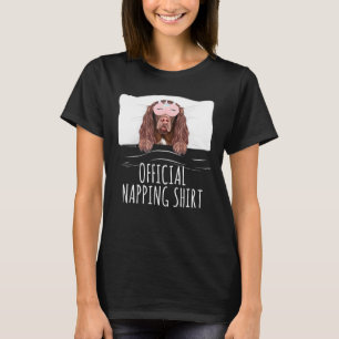 Veldspaniel Unicorn Slaap Mask Officiële Napping T-shirt
