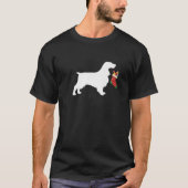 VeldSpanjaard kerststaart Stuffer Dog T-shirt (Voorkant)