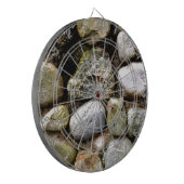 Veldsteen, stenen, gesteente, gestormde steen, roe dartbord (Voorkant Links)