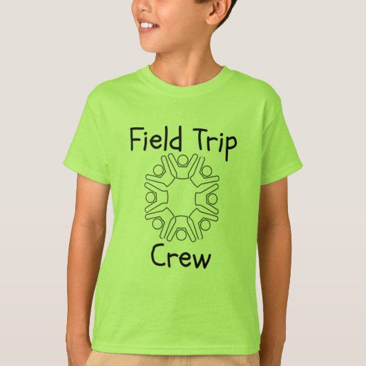 VeldT-shirt elementaire studenten  T-shirt (Voorkant)