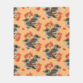 Veldtarieven met Berries Fleece Deken (Voorkant)