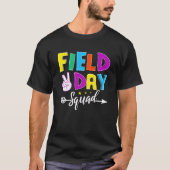 Veldvlaap Dag Squad School Trip Vibes Boys Girls T T-shirt (Voorkant)