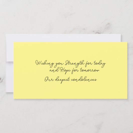 Veldvlakke vlakke blauwe plekken Hartelijk dank Bedankkaart (Achterkant)