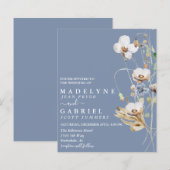 Veldvrije bloem Waterverf (Voorkant / Achterkant)