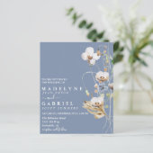 Veldvrije bloem Waterverf (Staand voorkant)