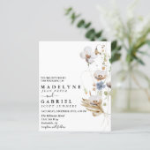 Veldvrije bloem Waterverf (Staand voorkant)