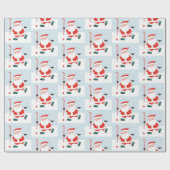 Veldzakkerstrappapier voor kerstmis cadeaupapier (Vlak)