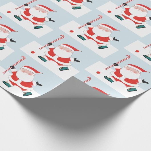 Veldzakkerstrappapier voor kerstmis cadeaupapier (Hoek)