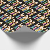 Vele Birthday Candles Cadeaupapier (Hoek)