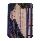 Vele bruggen door de Grote rivier, het Zonnevaste  Magneet (Verticaal)