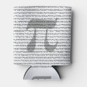 Vele Cijfers van de wiskundige Constante van Pi Blikjeskoeler (Voorkant)