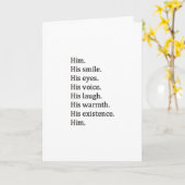 VELE DINGEN WAARVAN IK HOOR OVER *HEM* ONZE 1ste J Kaart (Gele Bloem)