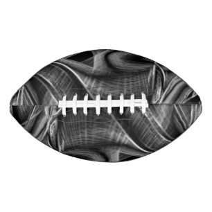 Vele draden met grijze groeven op zwarte achtergro american football