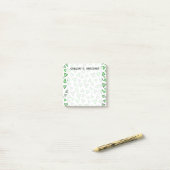 Vele driehoeken kleurden Diverse schaduwen van Gro Post-it® Notes (Op bureau)