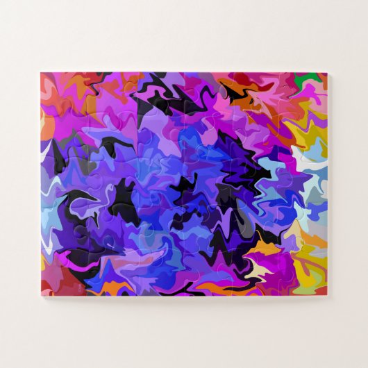 Vele gezichten... legpuzzel (Horizontaal)